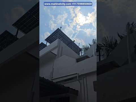 Luminous 5kw Onngrid solar power plant government subsidy scheme 20 to 25 units generating daily