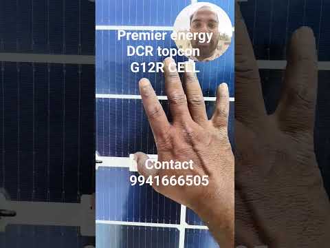 about topcon G12R solar panel #solarpanel  #ongridinverter #chennai #tamil  #tvk #jananayagan