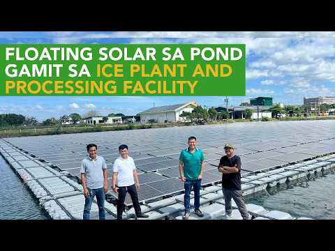 Aquavoltaics: Dual-use Integration of Floating Solar Panels above Aquaculture farms! Ang Galing!