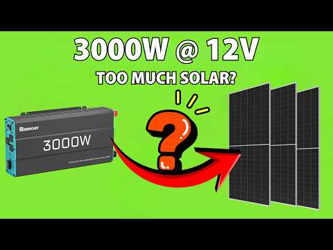 How Many Solar Panels for a 3000 Watt Inverter at 12 Volts? (Real Answer + Save Money)