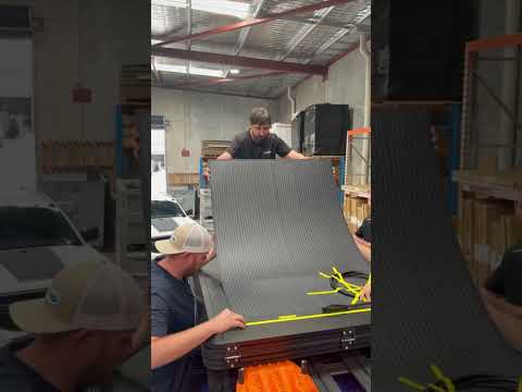 300w Solar Panel for Rooftop Tent Hilux – Vehicle Solar Solutions