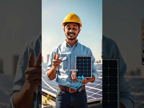 How Solar Panels Generate Electricity in 30 Seconds? ☀️⚡#shorts#InfinityTechAnimation#solarenergy