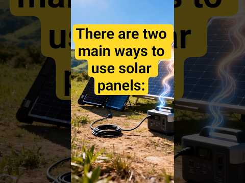 Solar Panel System Architectures