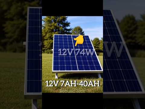 Solar Panel se kya kya chala sakte hain? | Complete Uses Guide | Rebuild Tech