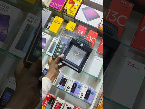 new solar panel light #anasmobileshop 👍