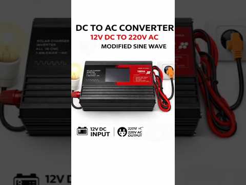Quality DC To AC converter available at sb solar shop #solar #miniinverter #converter #dclights