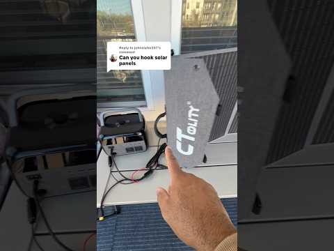 CTolity 500W Power Station with 100W Solar Panels.