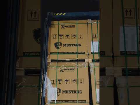 Inverex Mustang 610w Steel Frame Bifacial Solar Solar Panels. DGK7 Solar System