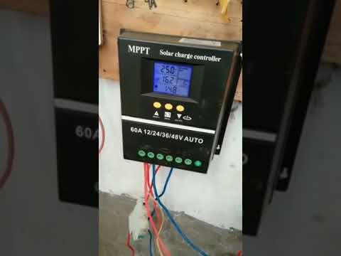 MPPT Solar Charge Controller 100A/80A/60A LCD 12V/24V/36V/48V Auto Controller Solar PV Regulador