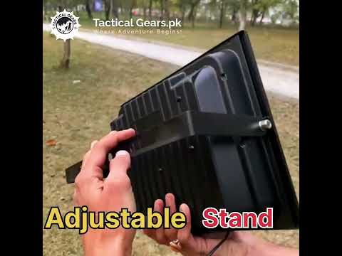 Solar Floodlight with Solar Panel