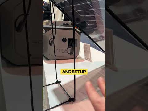 Game-Changing New Solar Panel for 2025 by Ecoflow #ecoflow #solar #power #camping