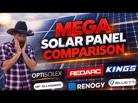 The BEST solar blanket for CAMPING? – Redarc, Kings, Bluettie, Renogy, OptiSolex, AllPowers