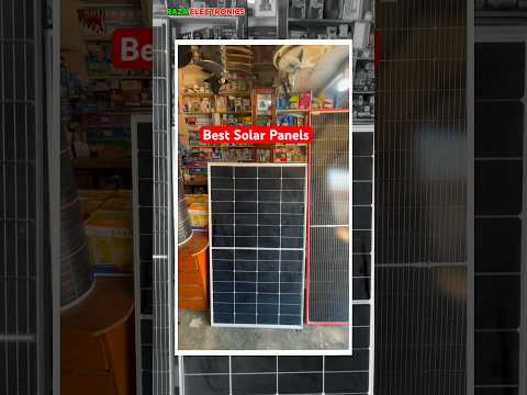 Best Solar Panels In Pakistan / Longi Panel 225W Price in Pakistan / 340W solar panel #shorts