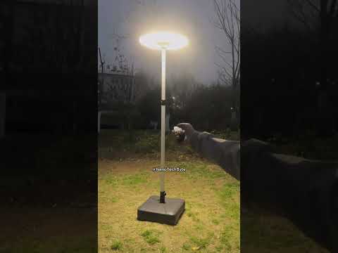 Smart solar light for smart homes. 😎#NanoTechByte #SolarGardenLight