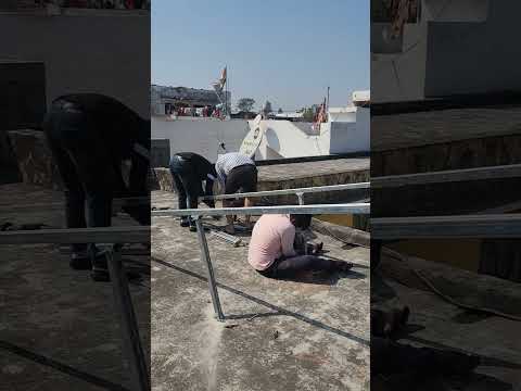 solar panel installation 6kw invergy hybrid inverter with lithium battery