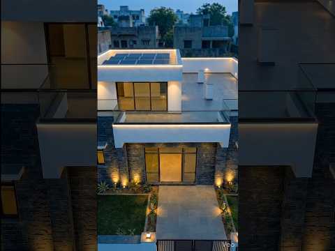 Modern Luxury House with Rooftop & Solar Panels Full Build Design#ModernHouse #LuxuryHome#DreamHouse