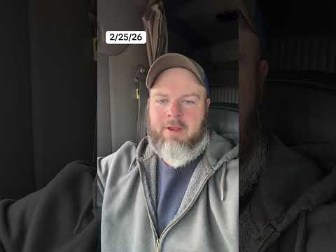 Delivering solar panels, another day not on the farm #trucking #farming #farmer #trucker