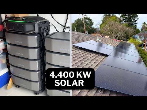 Installing 10 solar panels with Ecoflow Delta Pro Ultra