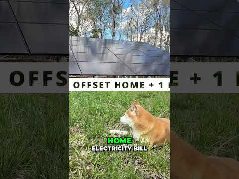 Solar Panels Powering Your Home & Bitcoin Mining! 🤯 #shorts
