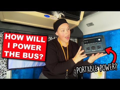How Will I Power The Bus? | The Good, Bad & Ugly About Portable Power, & Solar Panels