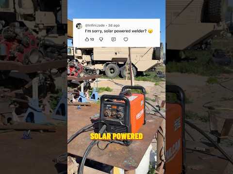 Solar welder