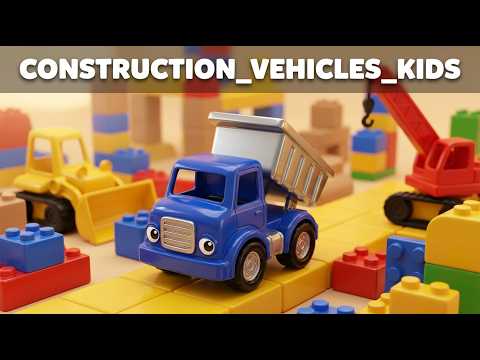 Dump Truck Delivers Solar Panels | Learning Green Energy for Kids