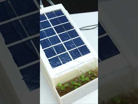 Solar Panel Cleaning System Using ESP32 #3dprinting #jlc3dp