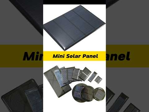 இந்த Solar Panel-ல இவ்வளவு Power-ஆ? | Solar Panel 6V 9V 12V | School & College Projectக்கு #shorts