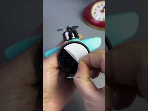 “Sunlight Turns It Into Motion! ☀️✈️” #NanoTechByte #CarGadgets