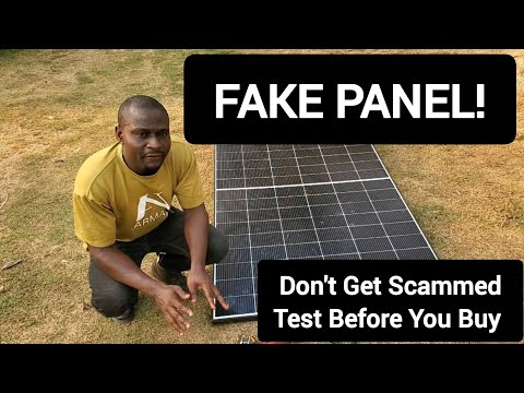 Solar Panel Fraud: 3 Tests Before Buying Any Solar Panel