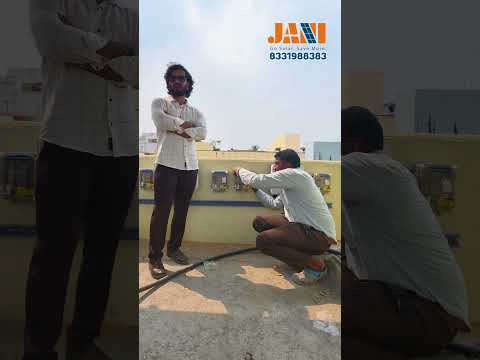 10kW Solar Installation in Progress ⚡ | Dual Polycab Inverters | Sainath Nagar #janisolar #Polycab