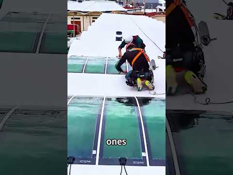 Ultra-thin solar panels that can be used without installation.