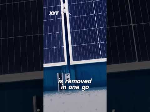 XYT Solar-Powered Cleaning Robot: Cleans Instantly