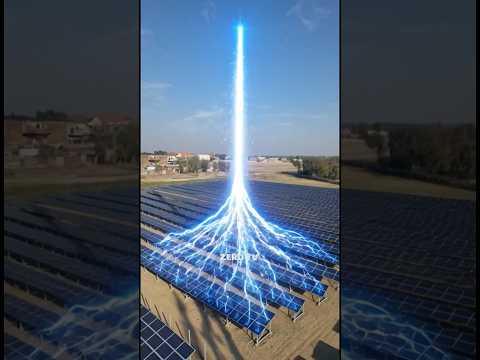 Unbelievable Solar Energy 🤯 Part 1 #zerotv #shortsfeed #shorts #vfx #magic #entertainment #energy