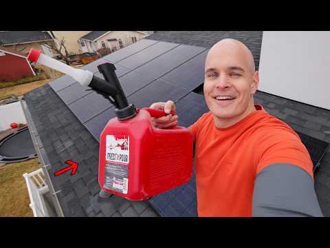 This Solar Battery Runs on Gasoline – (Not Clickbait)