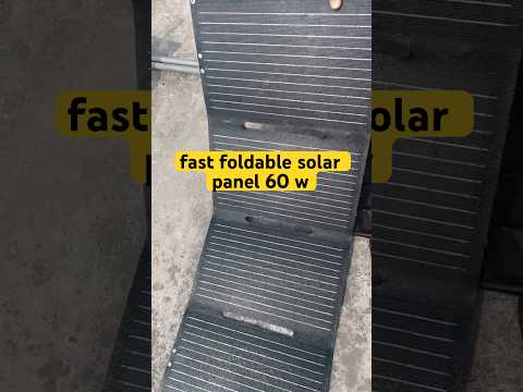 foldable solar panel 😱 mobile charge #shortfeed #viral #soiar #travel #shots #shortsvideo