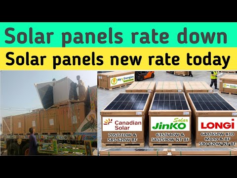 Longi,Jinko, Canadian Solar Panel New rate | Solar Panel updated Price in Pakistan 2026 11 march