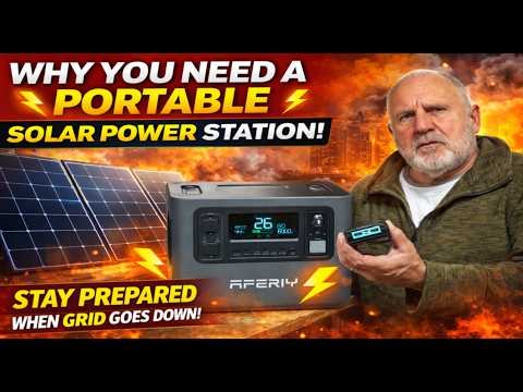 🔋 Grid Down Survival: Budget Friendly Solar Power for Urban Preppers