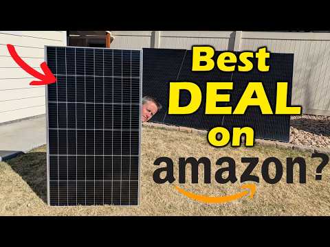 I Bought Amazon’s CHEAPEST 200w Solar Panel
