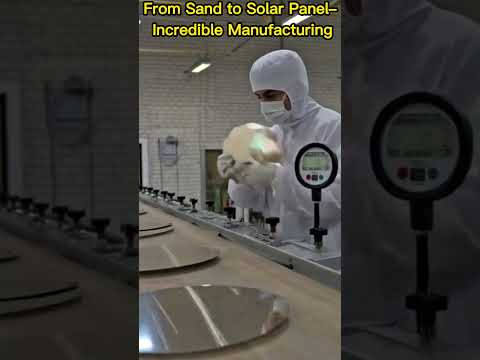 How Solar Panels Are Made ⚡ Inside a Solar Factory