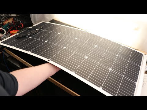 Flexible Solar Panel 100W, Monocrystalline Solar Panels