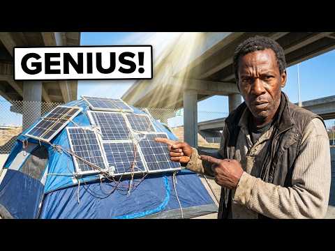 This Black Homeless Man’s “Stupid” Solar Panels Were a Joke — Then He Never Paid for Power Again