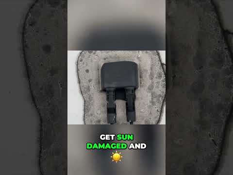 Solar Panel Sealant: Prevent Damage & Cracking! #shorts