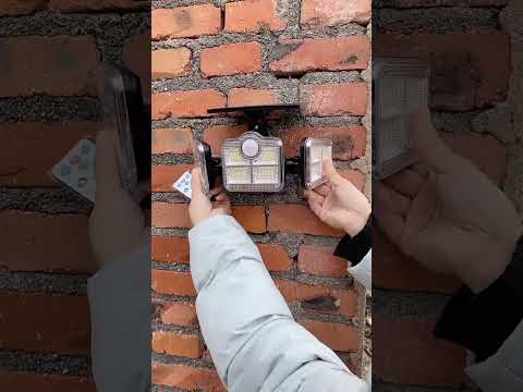 Triple-Head Solar Light A Must-Have Outdoor Upgrade😯 #solarlight #shorts #trending