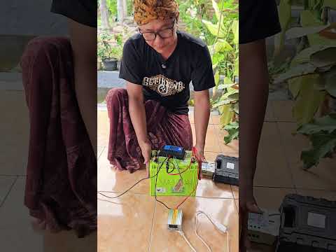 paket hemat SCC plus solar panel untuk perakitan PLTS sederhana #scc #solarpanel #sccmurah