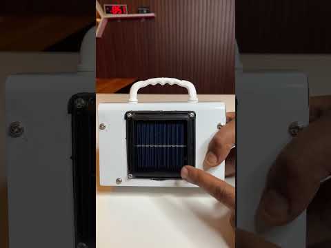 MINI SOLAR LIGHTING SETUP WITH BULBS CAHRGER