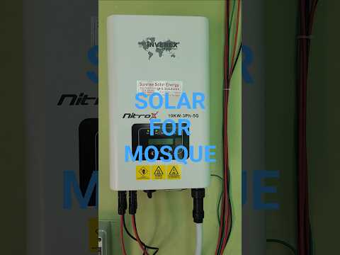 Best solar system for mosque #ytshorts