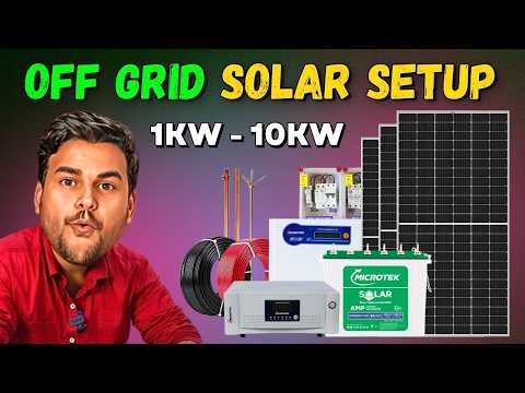 Off-Grid Solar Power System | Microtek Off-Grid Solar Product Range | Solar Panels for Home