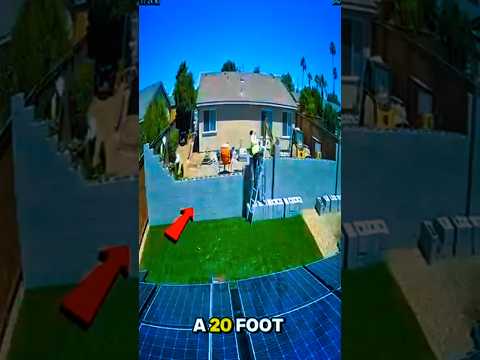 Built wall just block his neighbors solar panels