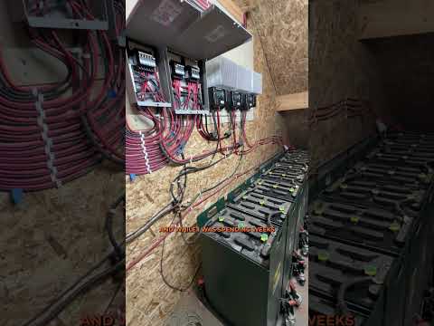 I actually run 2 separate solar power systems with 6 panels running to a Jackery #narrowayhomestead